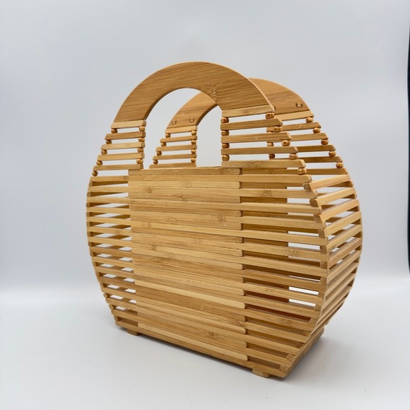 The Unbranded Brand Handbags - Handbag made of wood - pocketbook home decor